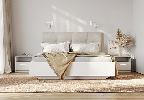 Кровать Victoria (белый)