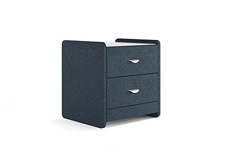 Тумба прикроватная Люкс с 2 ящиками