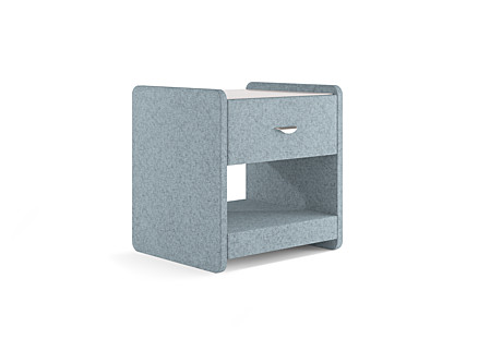 Тумба прикроватная Люкс с 1 ящиком