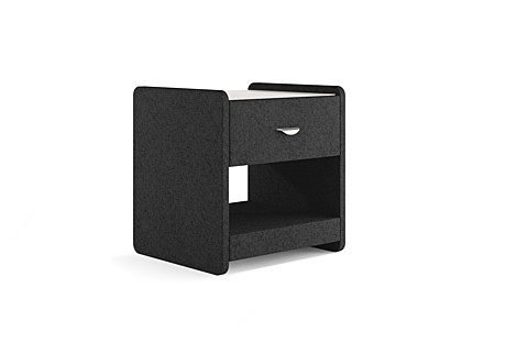 Тумба прикроватная Люкс с 1 ящиком