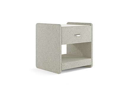 Тумба прикроватная Люкс с 1 ящиком