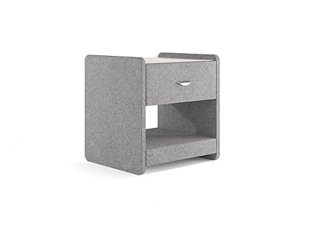 Тумба прикроватная Люкс с 1 ящиком