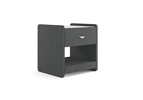 Тумба прикроватная Люкс с 1 ящиком