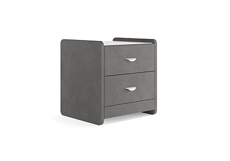 Тумба прикроватная Люкс с 2 ящиками