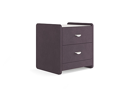 Тумба прикроватная Люкс с 2 ящиками